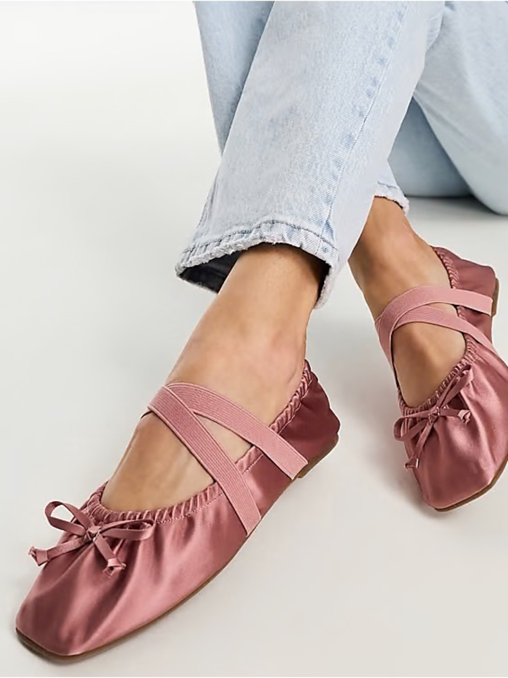 ASOS | Ruched Ballet Flats